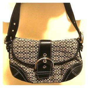 Coach signature handbag